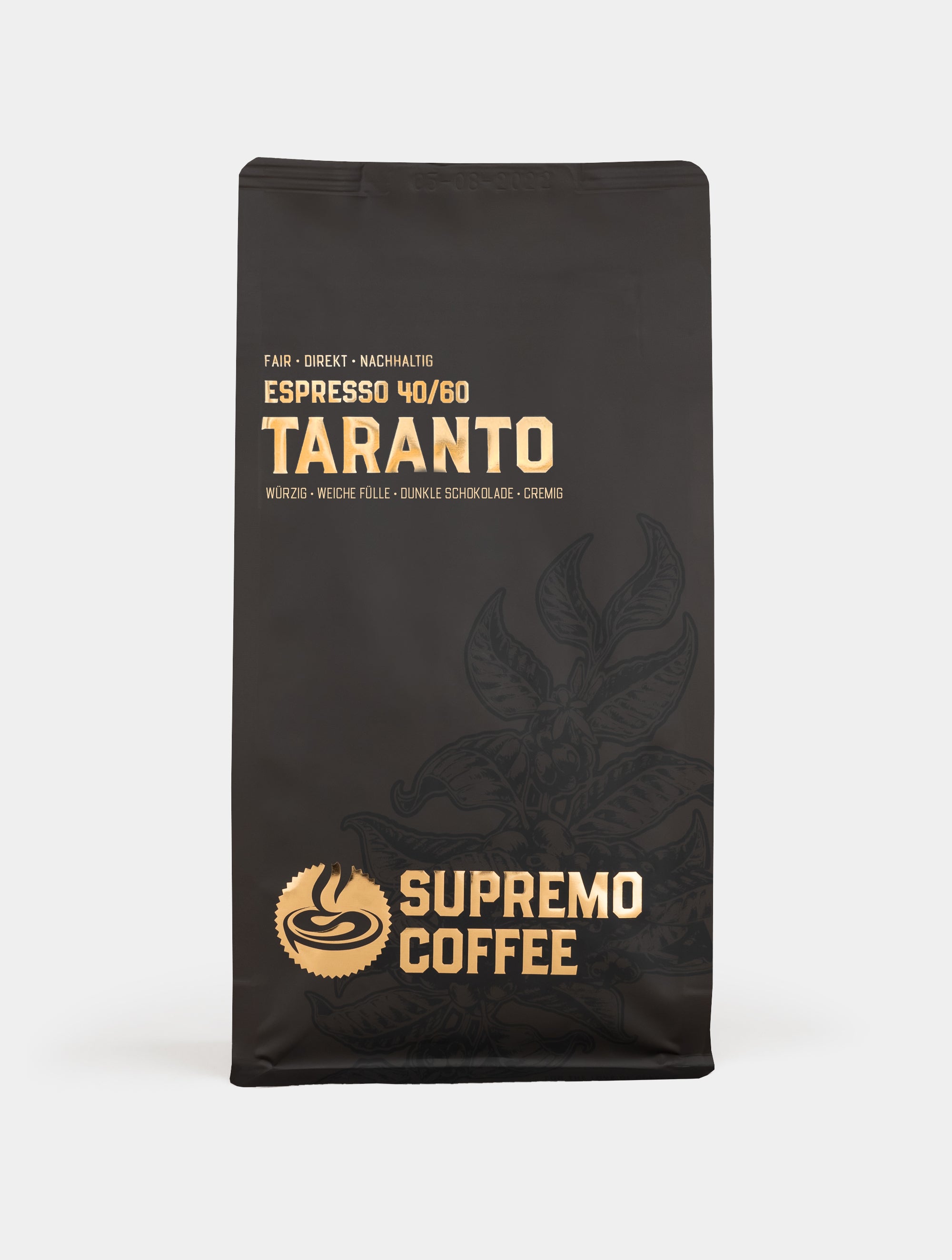 supremo-taranto-espresso-40-60-arabica-robusta-kr-ftiger-espresso-klassiker image 2