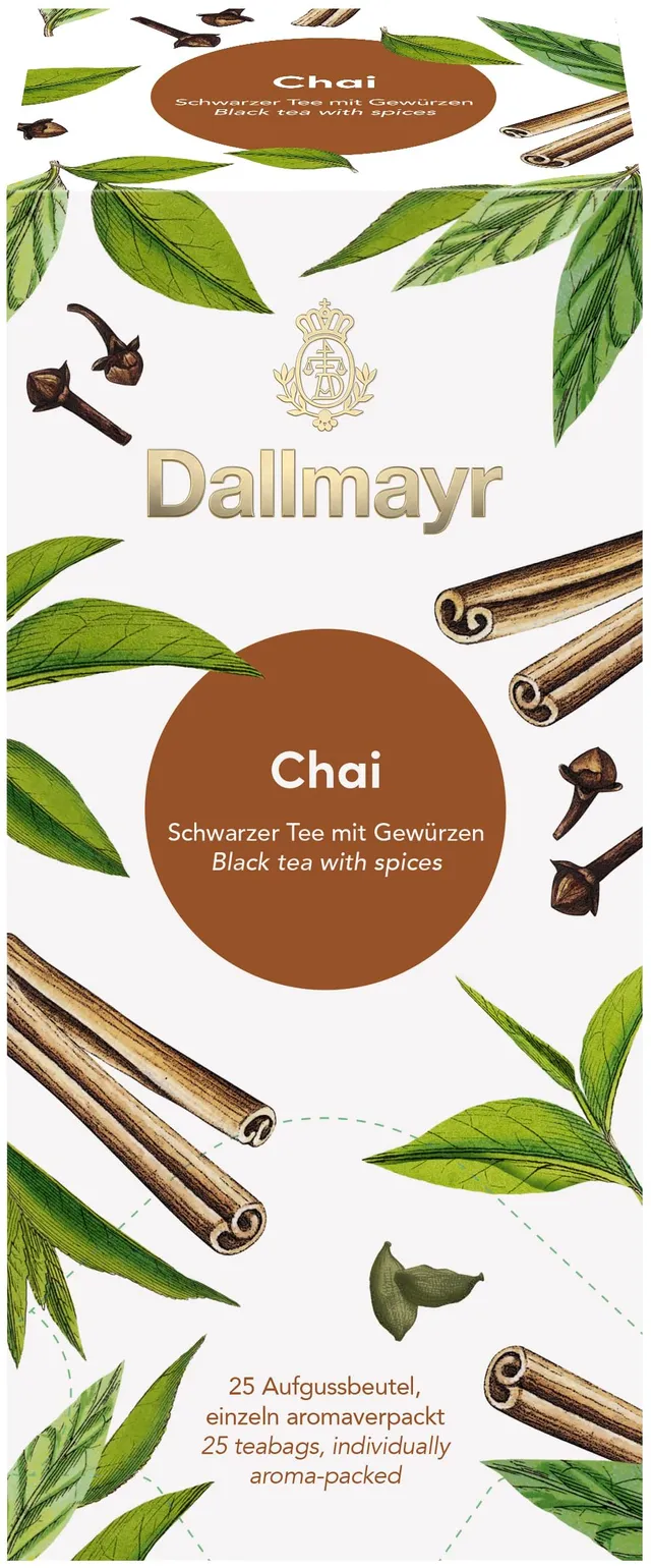 dallmayr-chai-schwarzer-tee-mit-gew-rzen-25-aufgussbeutel image 1