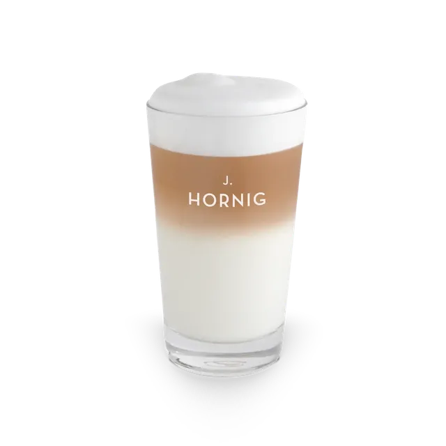 j-hornig-caff-latte-glas-wei-mit-logo-kaffeeglas image 1