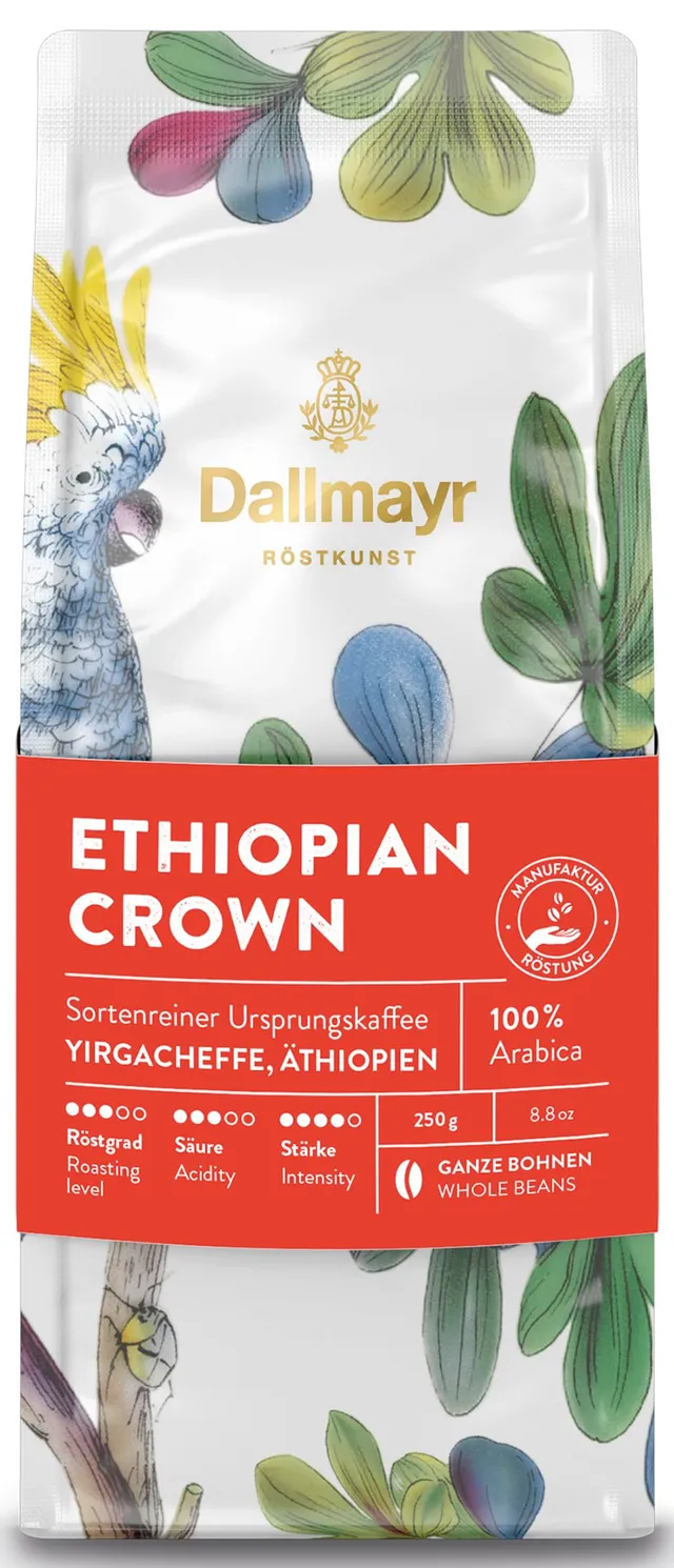 dallmayr-ethiopian-crown-ganze-bohne-250g-yirgacheffe-grade-1 image 1