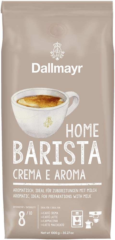dallmayr-home-barista-crema-e-aroma-dark-roast-ganze-bohne-1000g image 1