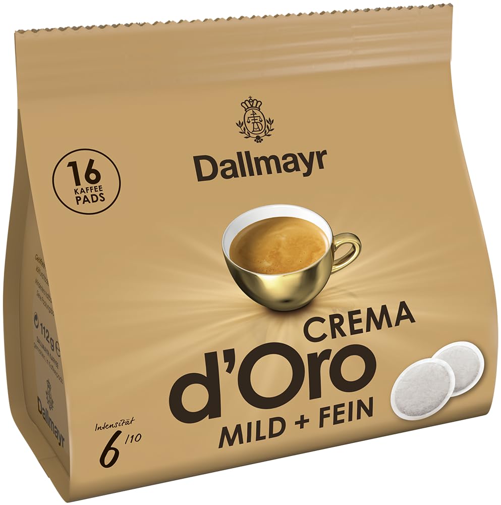 dallmayr-crema-d-oro-mild-fein-kaffee-pads-16-pads image 2