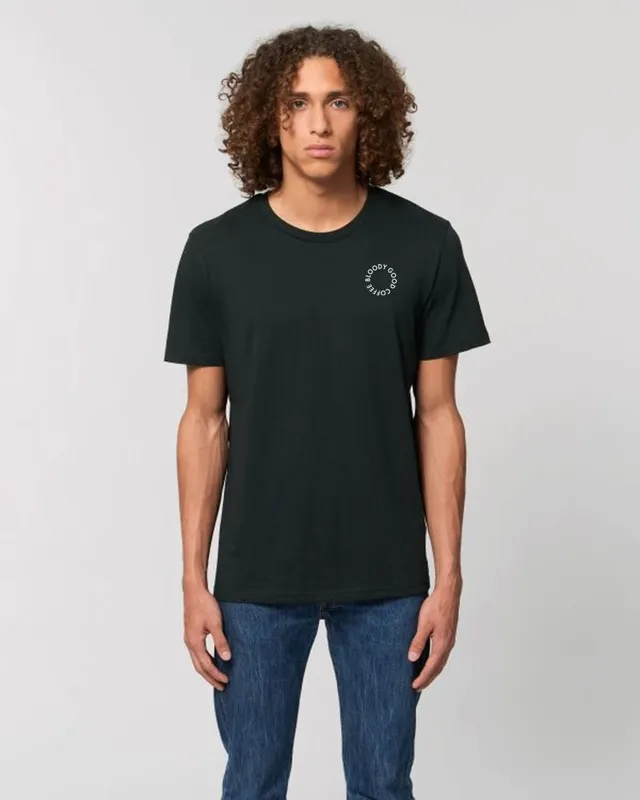 19grams-bloody-good-t-shirt-unisex-schwarz-100-bio-baumwolle-stanley-stella image 1
