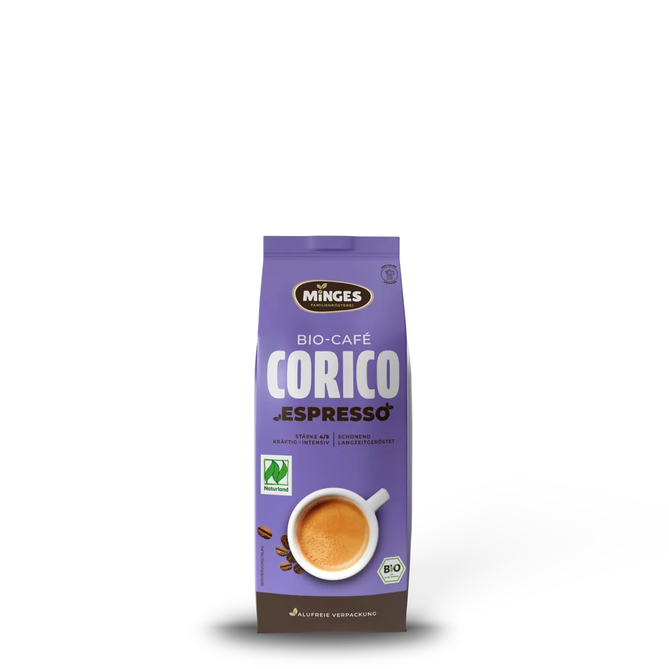 minges-corico-espresso-bio-naturland-mahlkaffee-250-g image 1