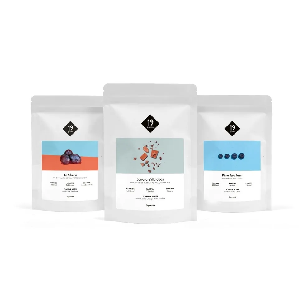 19grams-kaffee-probierset-espresso-3x250g-single-origin-espresso-set image 1