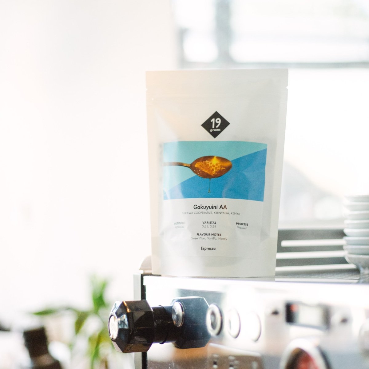 19grams-gakuyuini-aa-kenia-espresso-ganze-bohne-gemahlen image 2