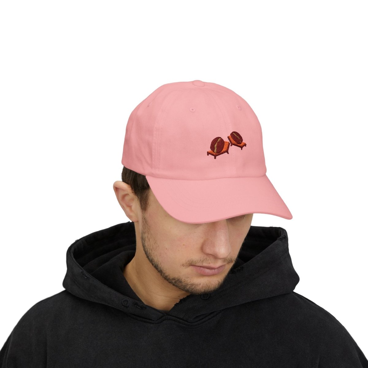 19grams-roasted-beans-dad-cap-hellblau-pink-wei image 8
