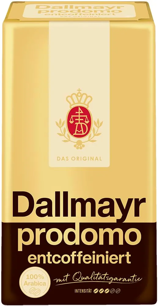 dallmayr-prodomo-entkoffeiniert-gemahlener-arabica-filterkaffee-500g image 1