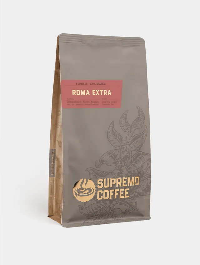 supremo-roma-extra-espresso-100-arabica-bohnen image 1