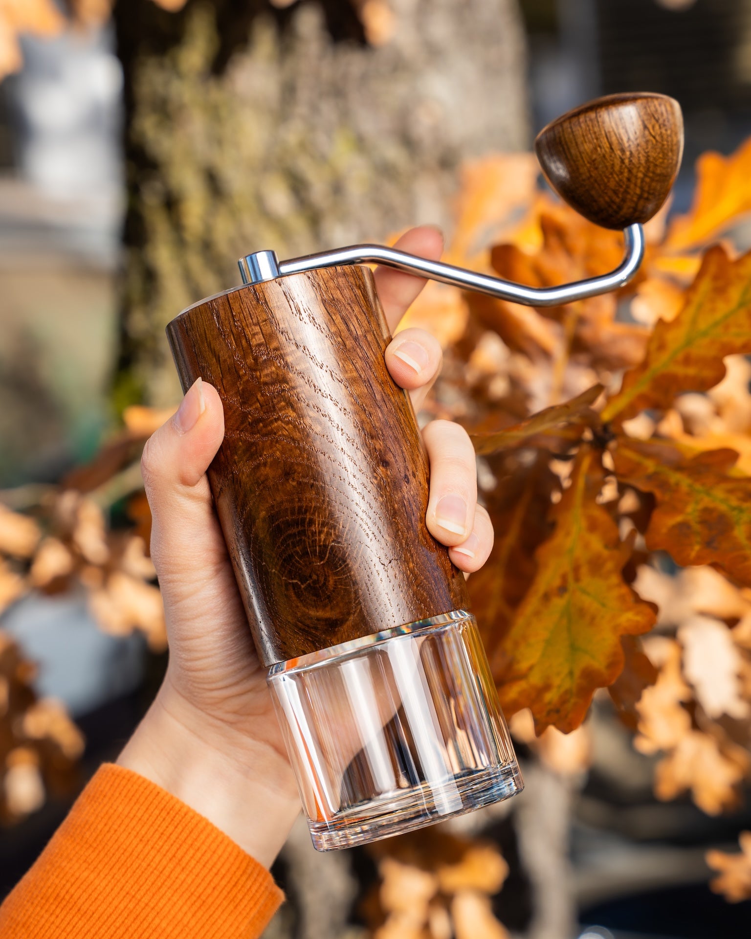 supremo-comandante-c40-nitro-blade-vintage-oak-royal-hand-kaffeem-hle image 6
