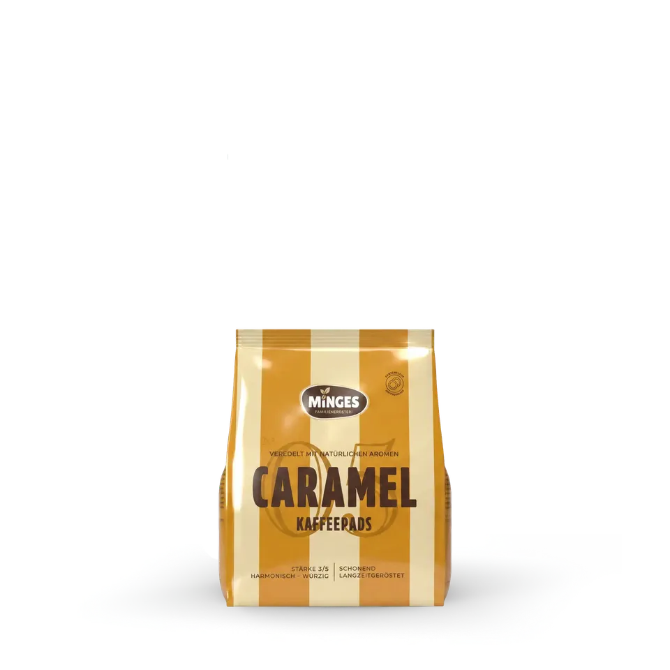 minges-caf-aroma-caramel-kaffeepads-18-pads-126-g image 1