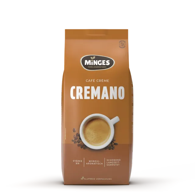minges-caf-cremano-ganze-bohne-1000-g image 1