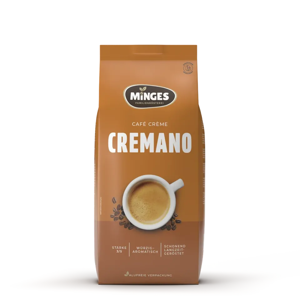 minges-caf-cremano-ganze-bohne-1000-g image 1