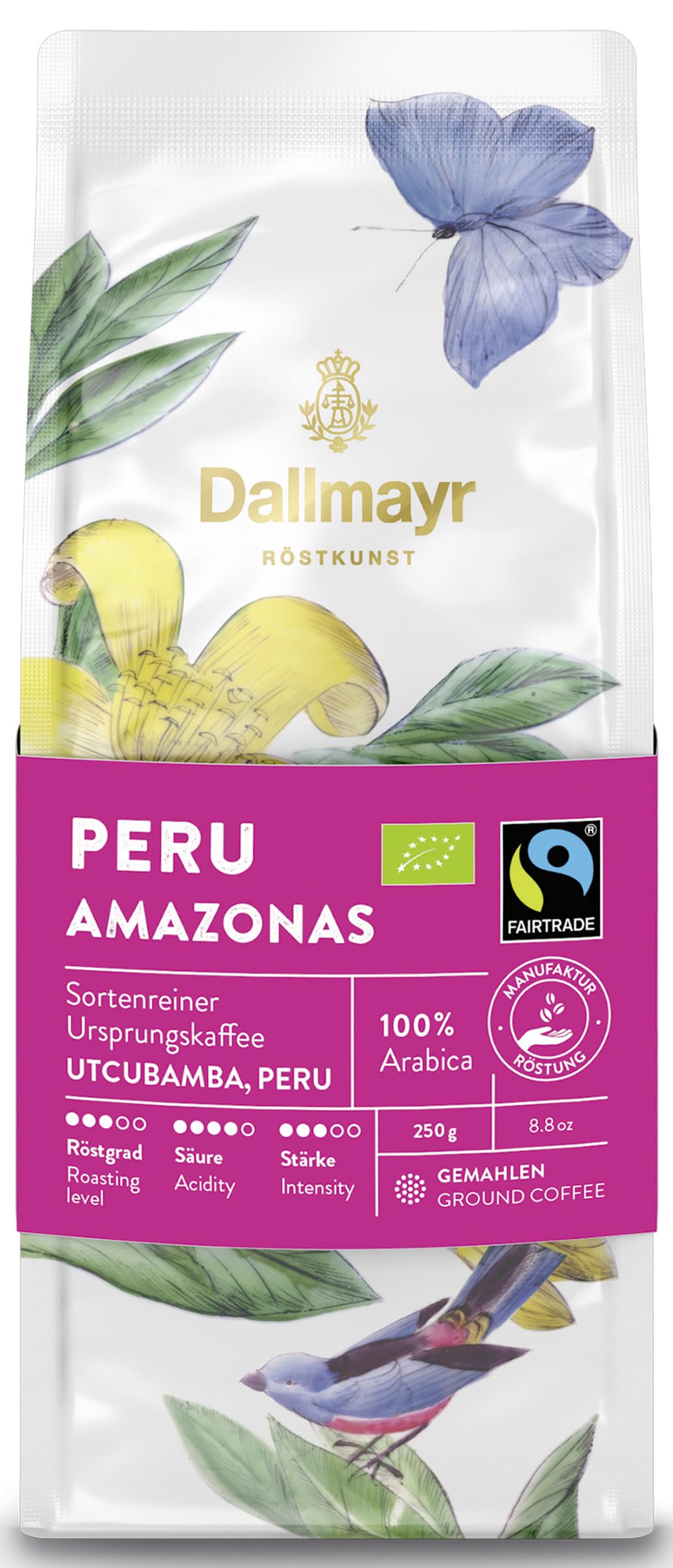 dallmayr-peru-amazonas-filterkaffee-250g-gemahlen-bio-fairtrade image 1