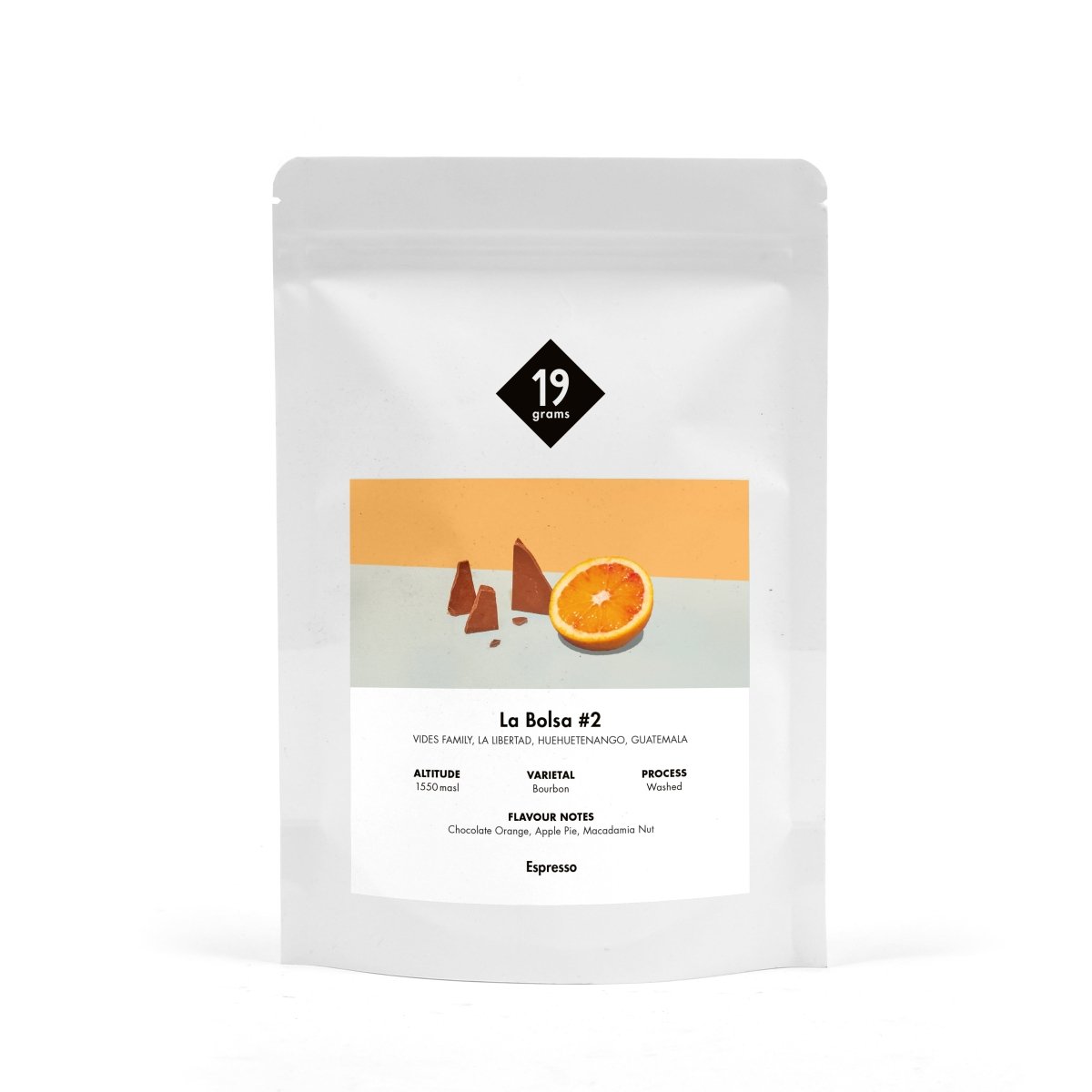 19grams-la-bolsa-2-guatemala-espresso-bourbon image 1