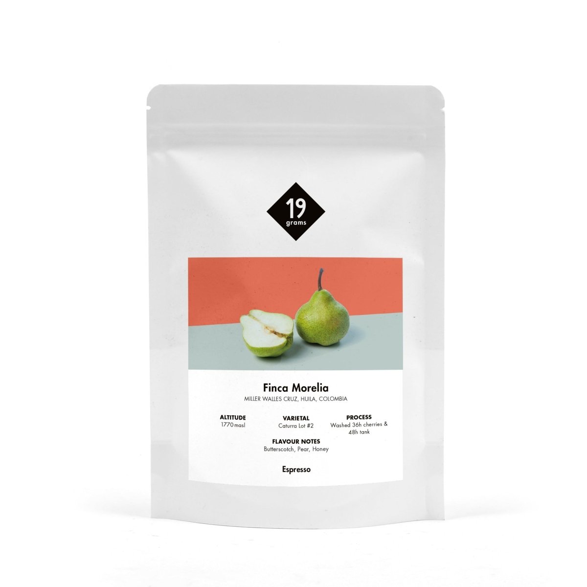 19grams-finca-morelia-caturra-lot-2-kolumbien-espresso image 1