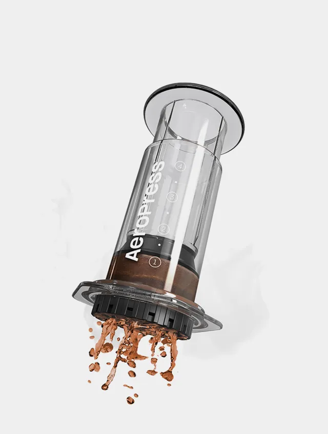 supremo-aeropress-coffee-maker-clear-kaffeezubereiter image 1