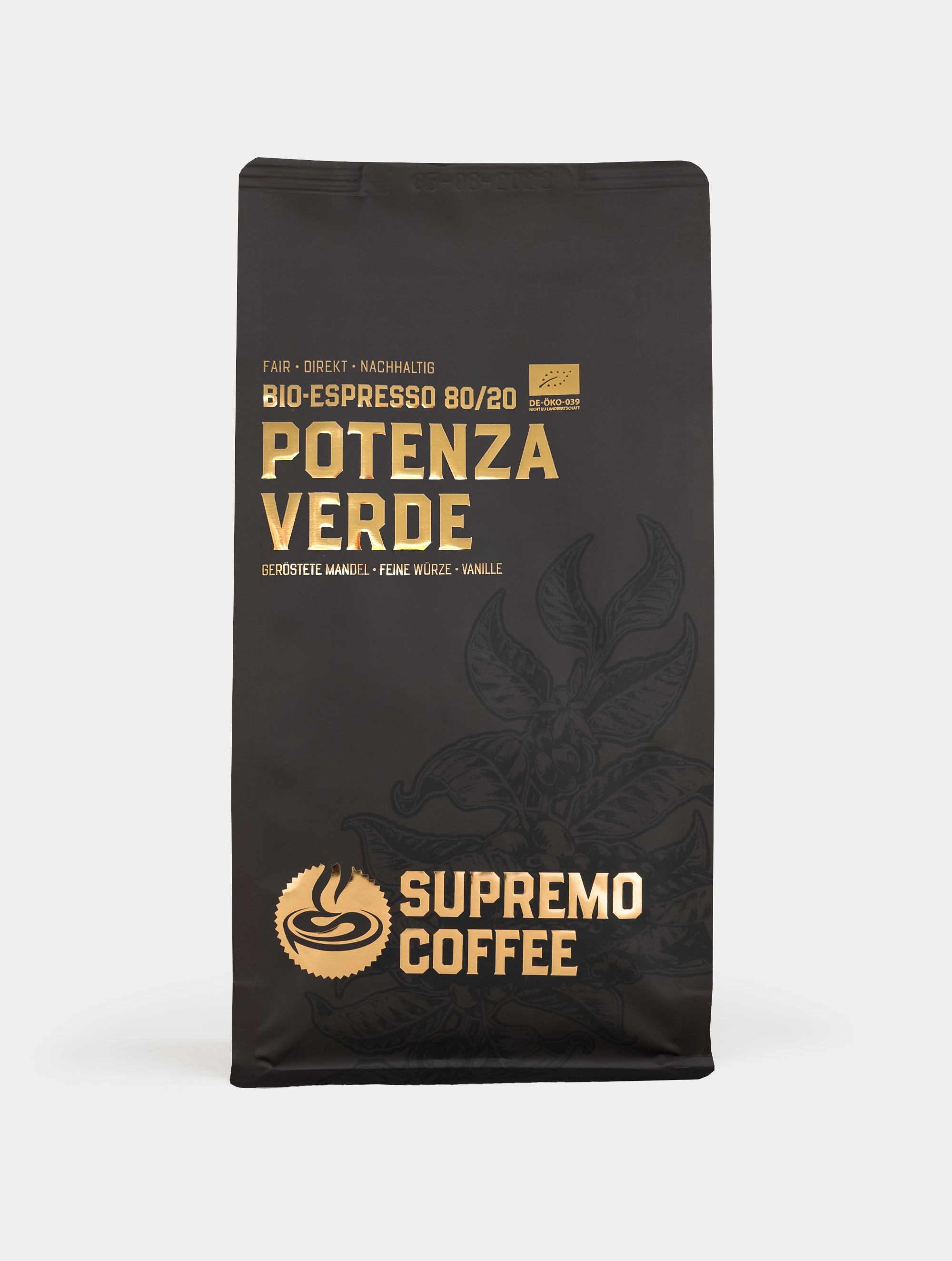 supremo-potenza-verde-bio-espresso-kaffeebohnen-80-20 image 2