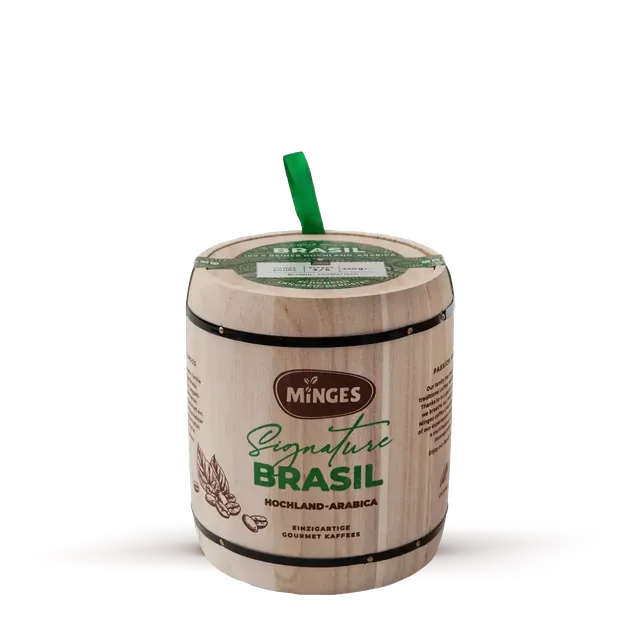 minges-signature-brasil-holzfass-ganze-bohne-250-g image 1