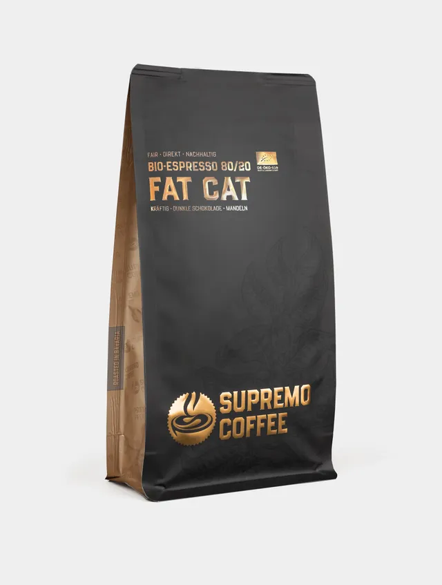 supremo-fat-cat-bio-espresso-kaffeebohnen image 1