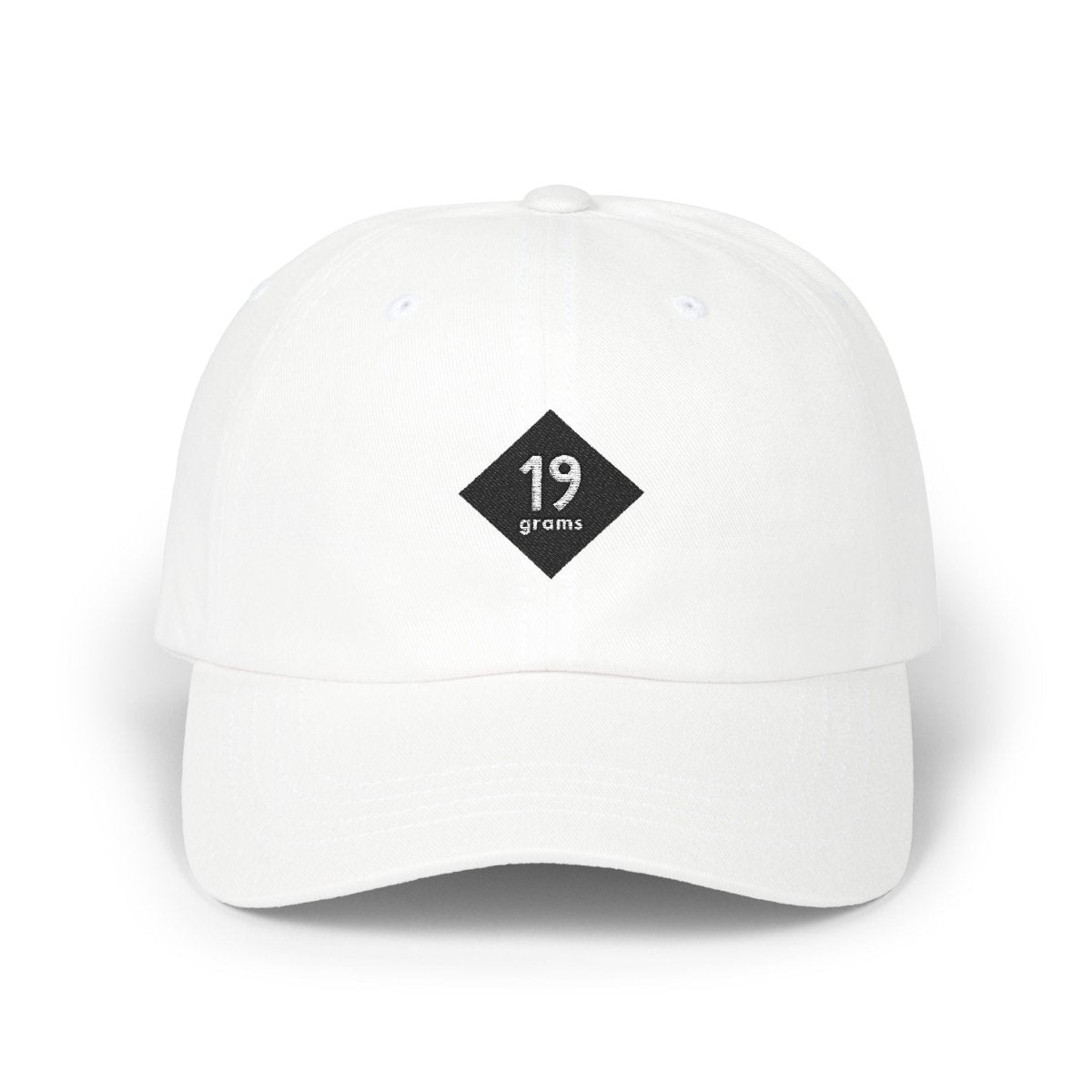 19grams-logo-dad-cap-classic-cap-in-hellblau-pink-oder-wei image 1