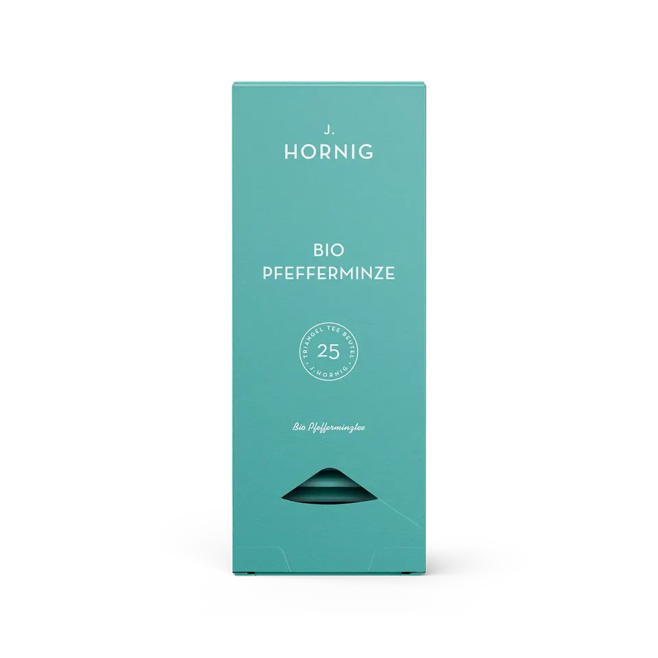 j-hornig-bio-pfefferminze-25-pyramidenbeutel image 1