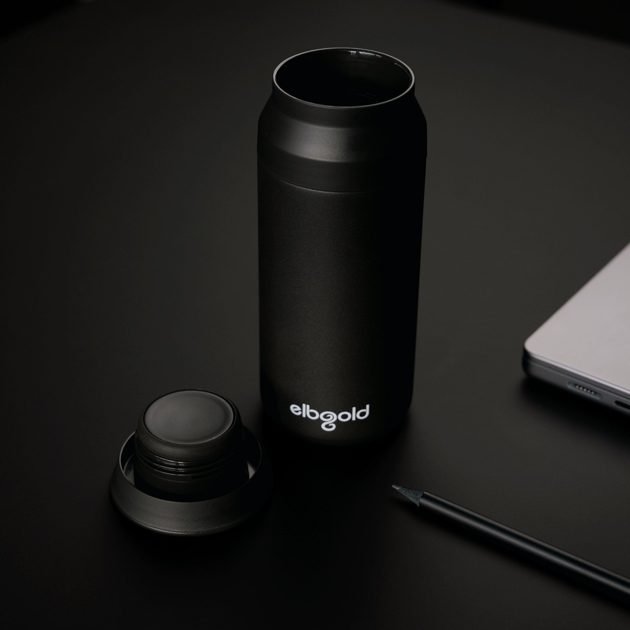 elbgold-kinto-travel-tumbler-thermobecher-350ml-schwarz-to-go image 2