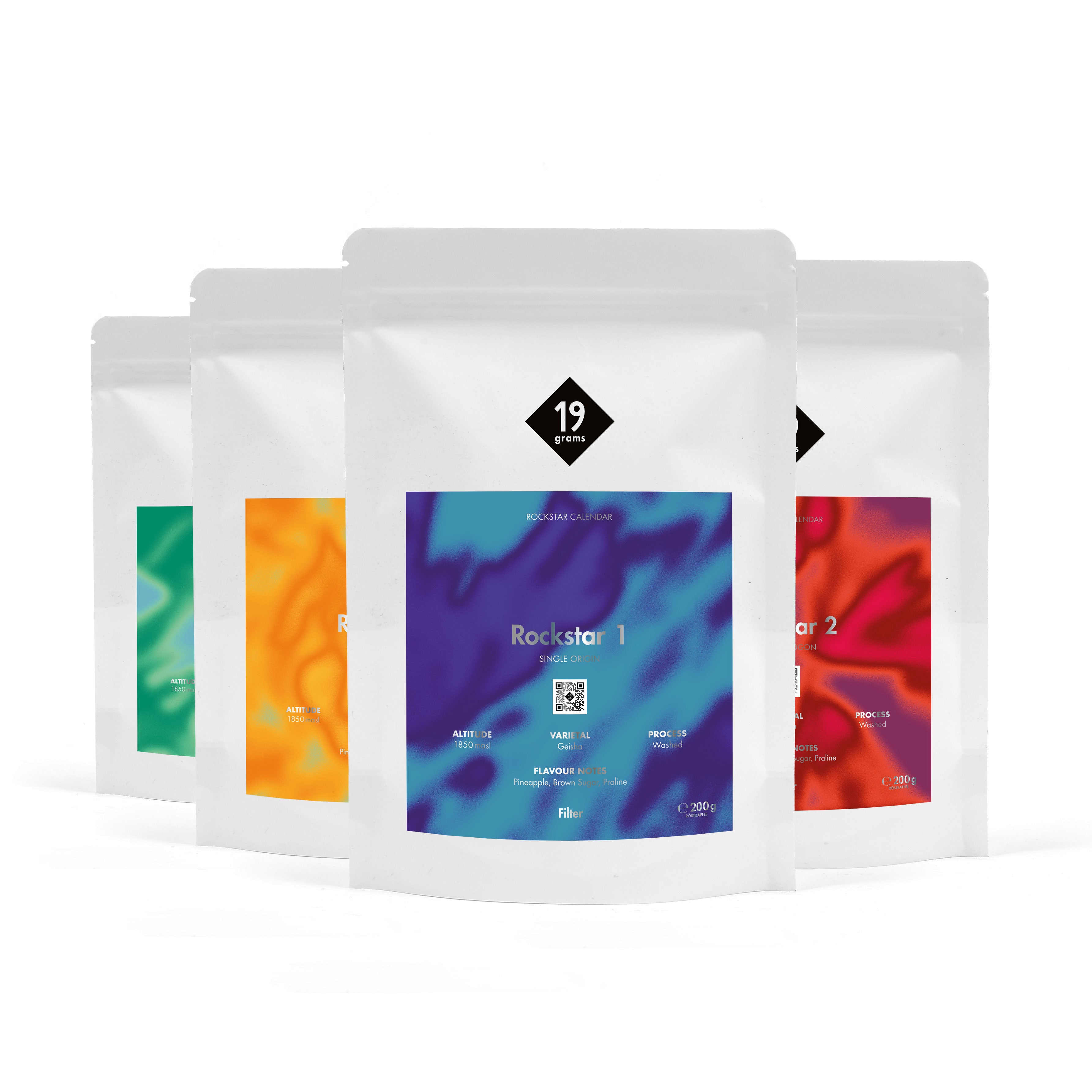 19grams-rockstar-kaffee-kalender-2026-adventskalender-set-4x-250g image 2