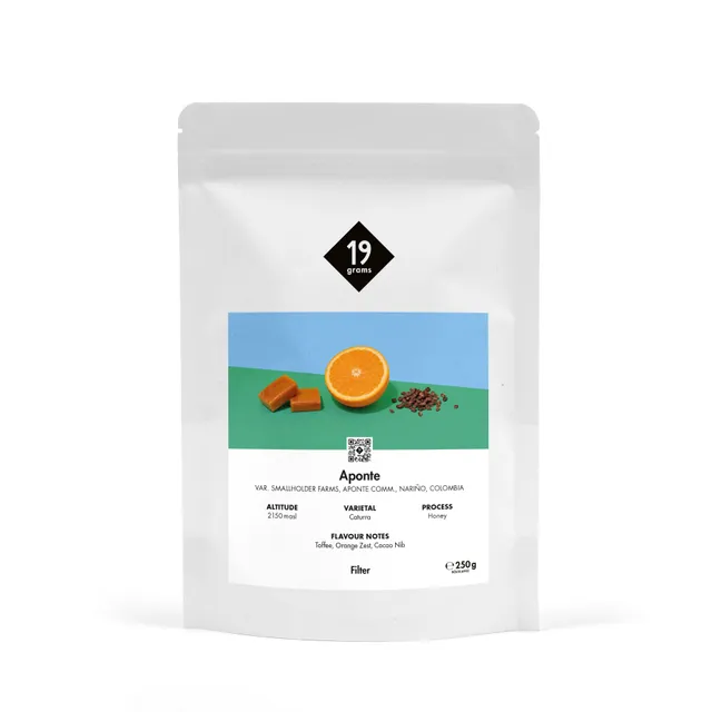 19grams-aponte-kolumbien-filterkaffee-honey-caturra image 1