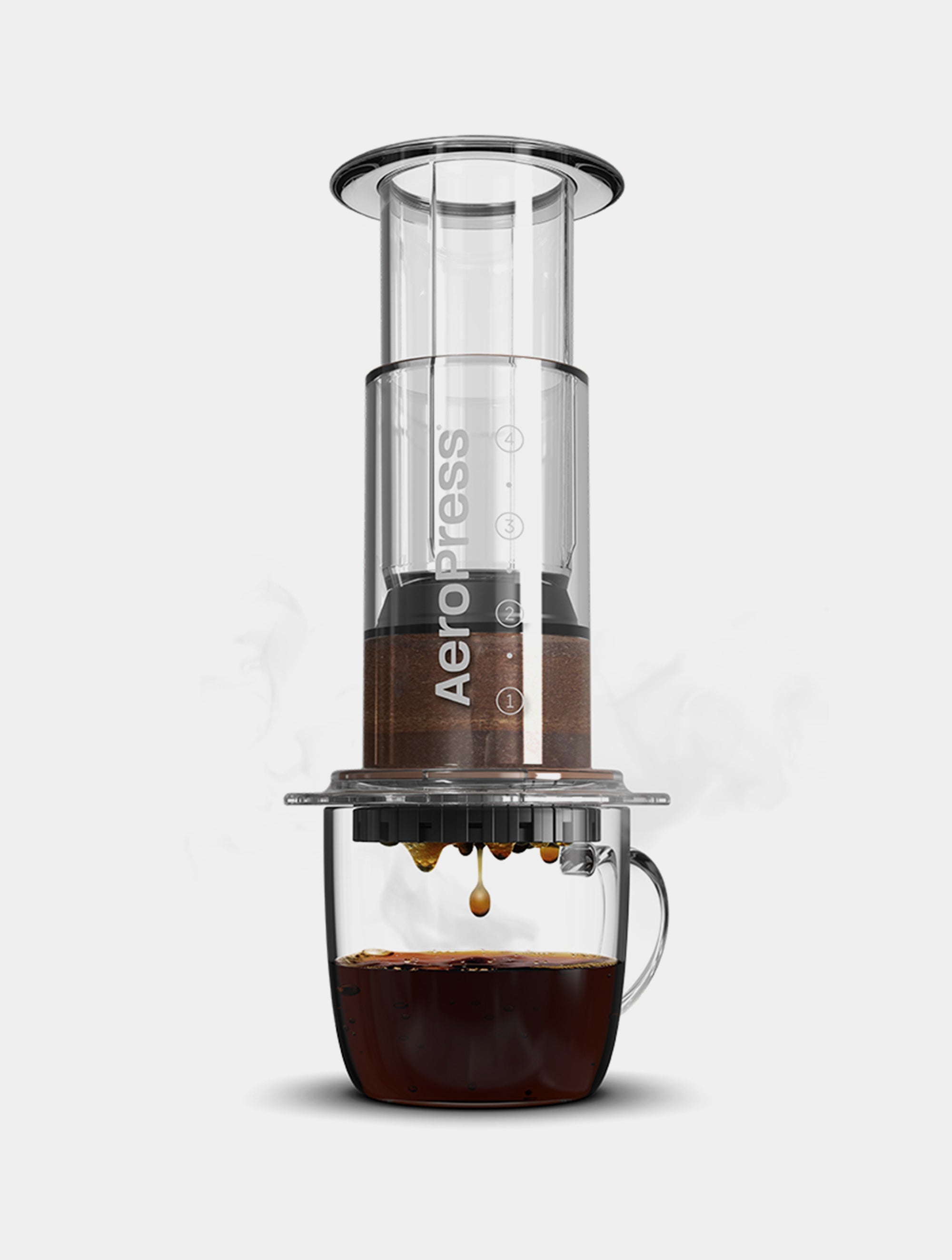 supremo-aeropress-coffee-maker-clear-kaffeezubereiter image 2