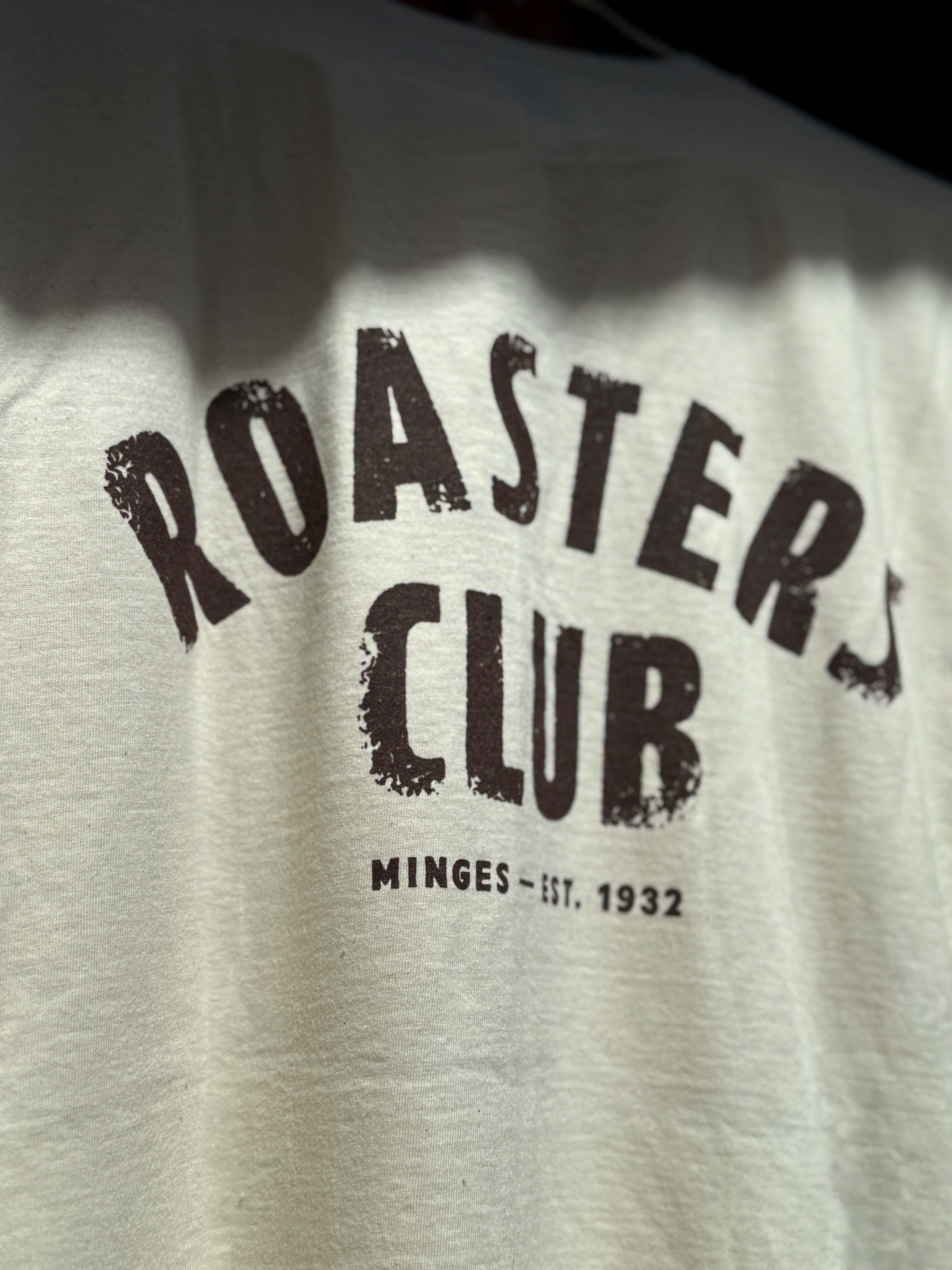 minges-roasters-club-t-shirt-creme-unisex-100-baumwolle image 3