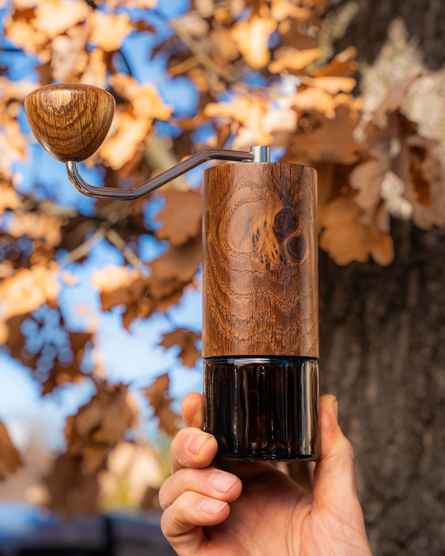 supremo-comandante-c40-nitro-blade-vintage-oak-royal-hand-kaffeem-hle image 4