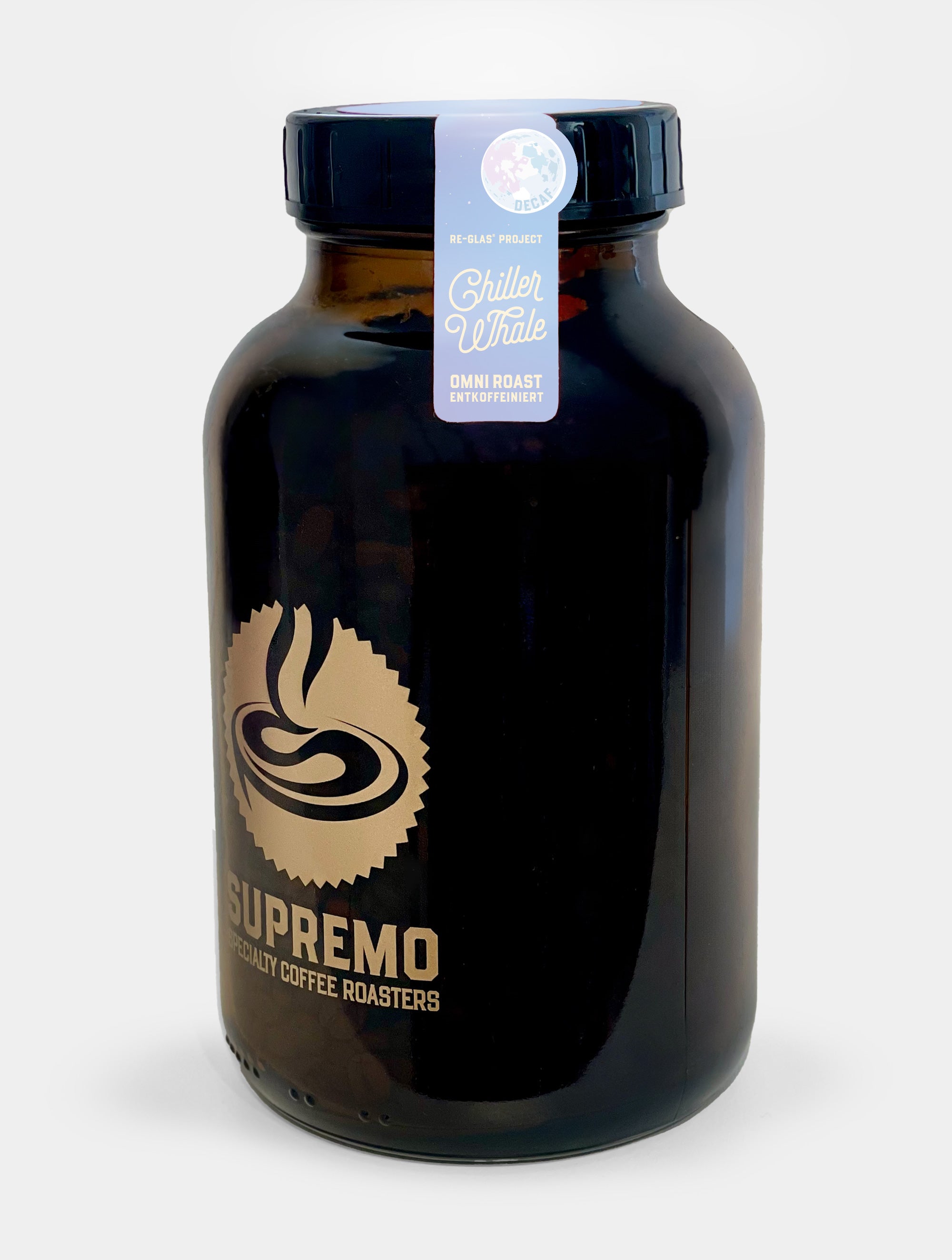supremo-chiller-whale-deka-entkoffeinierter-espresso-kolumbien-nicaragua image 2