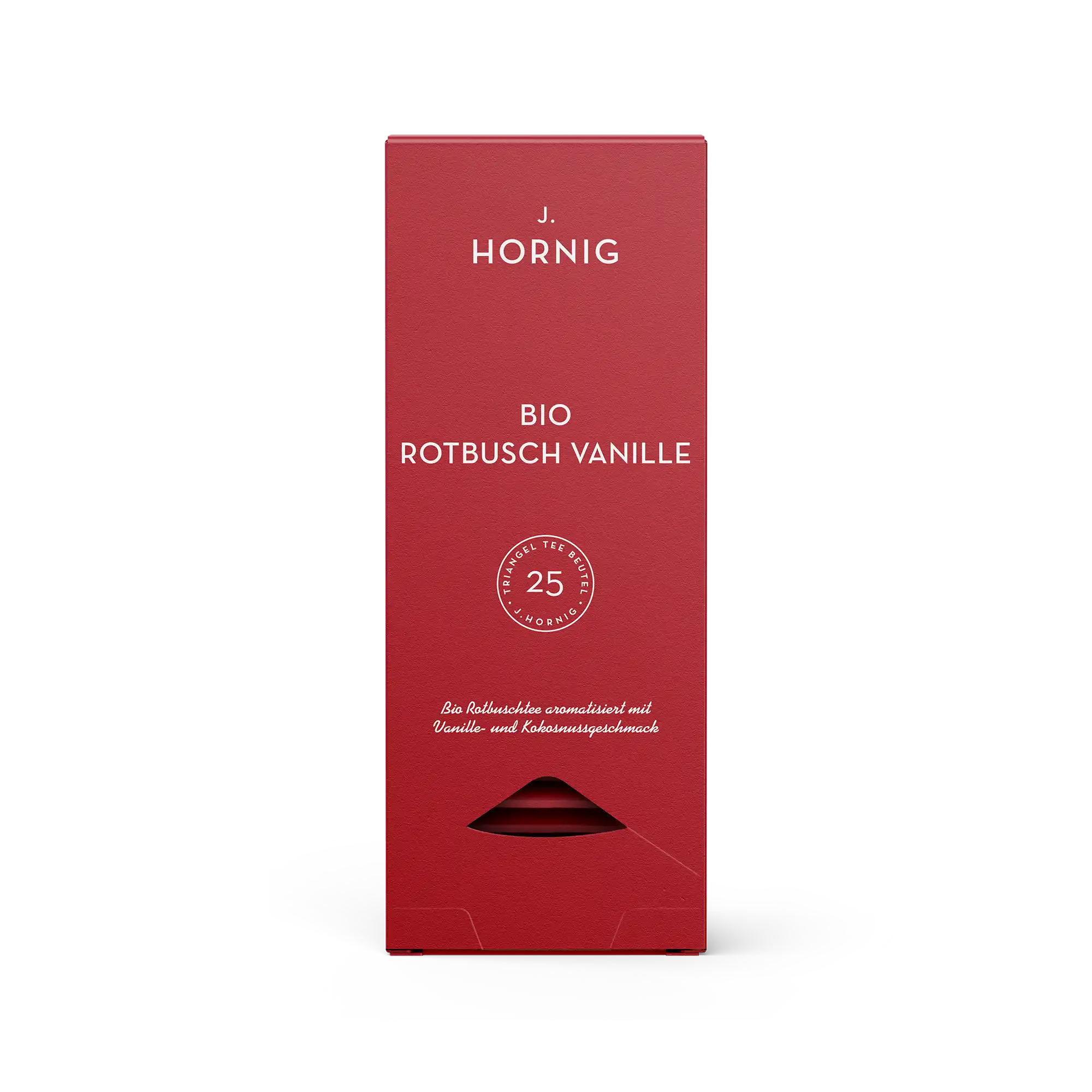 j-hornig-bio-rotbusch-vanille-25-pyramidenbeutel-rooibos-tee image 1