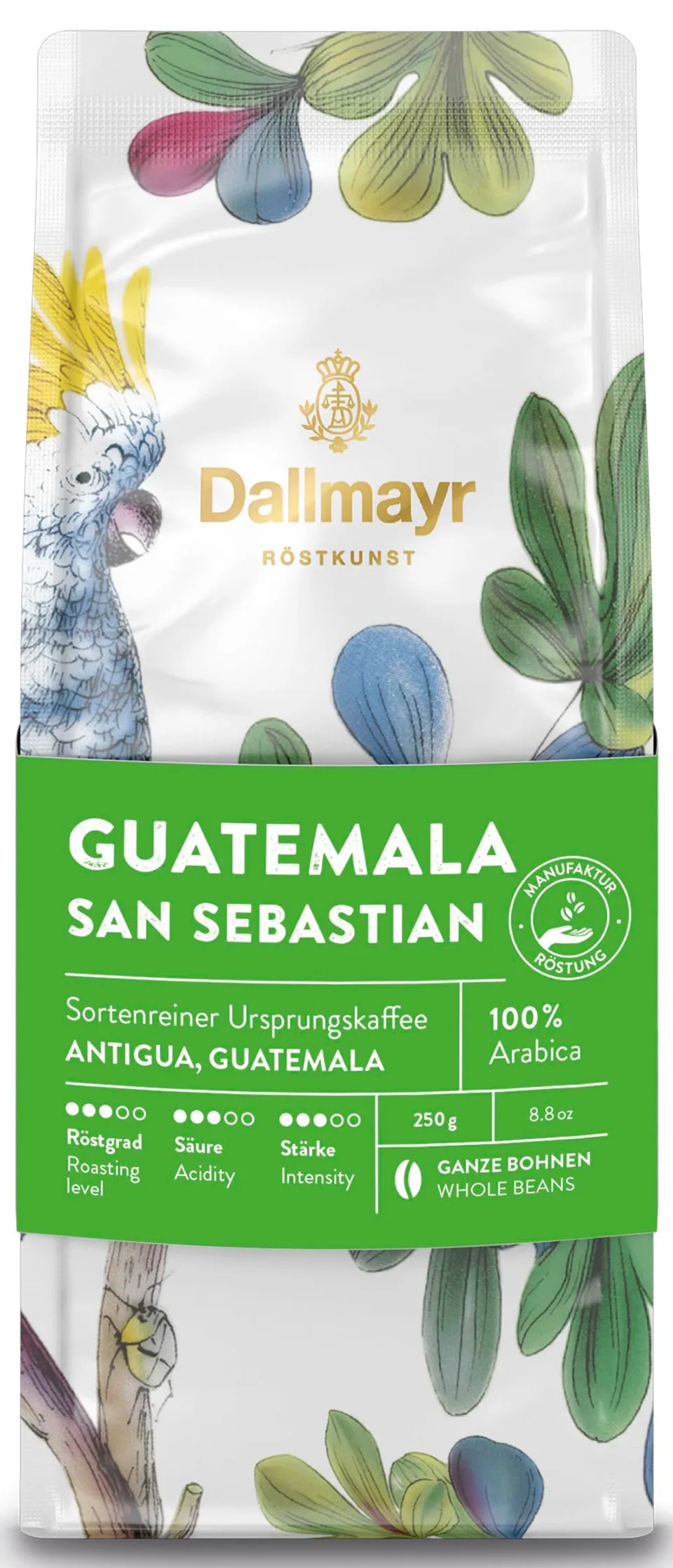 dallmayr-guatemala-san-sebastian-ganze-bohne-250g-100-arabica image 1
