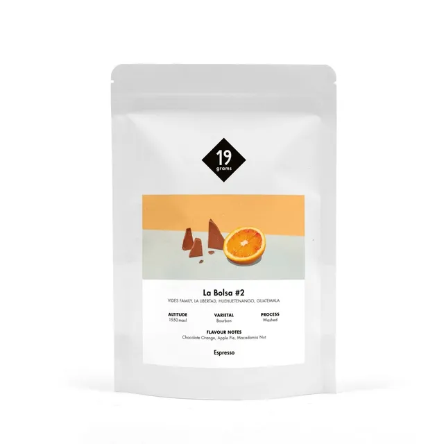 19grams-la-bolsa-2-guatemala-espresso-bourbon image 1