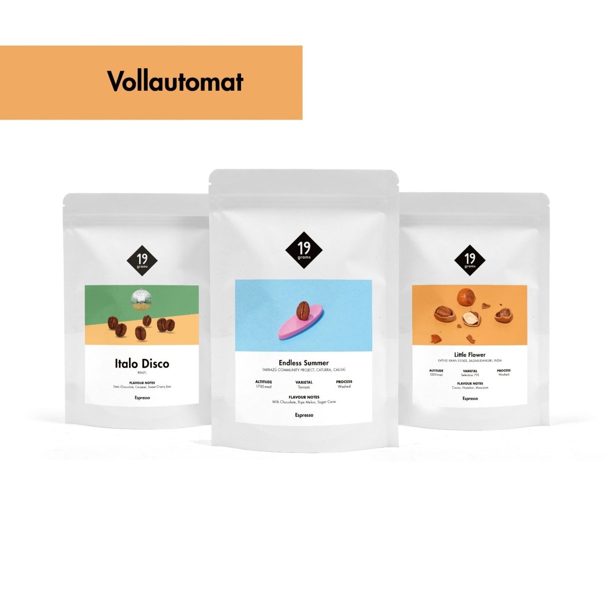 19grams-kaffee-probierset-vollautomat-espresso-set-3x-250g image 2