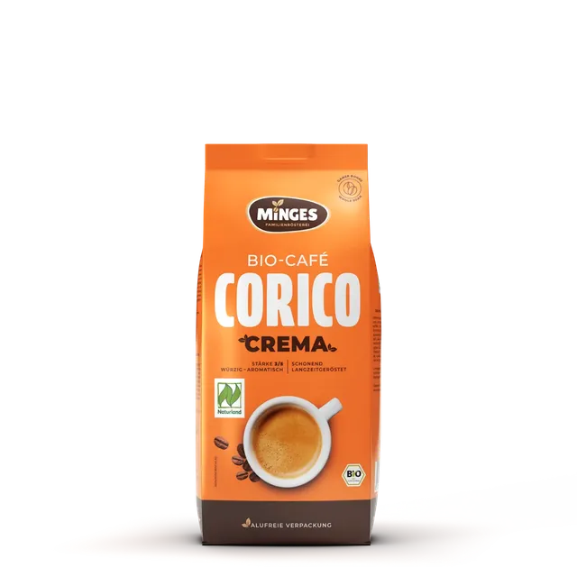minges-corico-crema-bio-naturland-ganze-bohne-500-g image 1