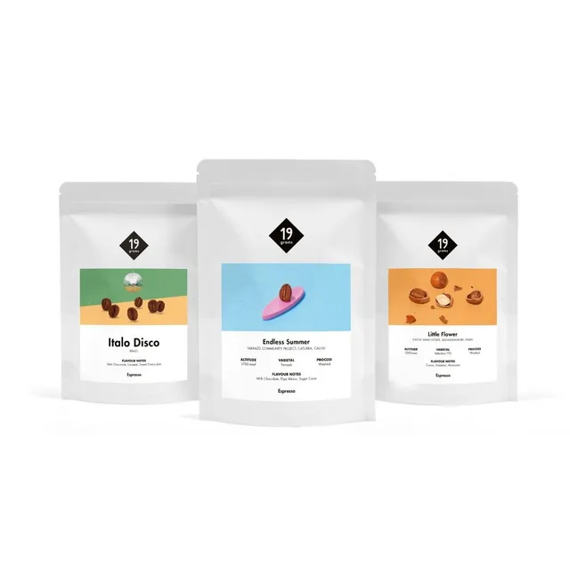 19grams-kaffee-probierset-vollautomat-espresso-set-3x-250g image 1