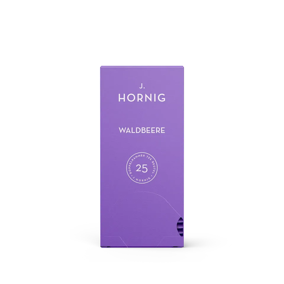 j-hornig-waldbeere-tee-4x25-doppelkammerbeutel-vorratspackung image 1