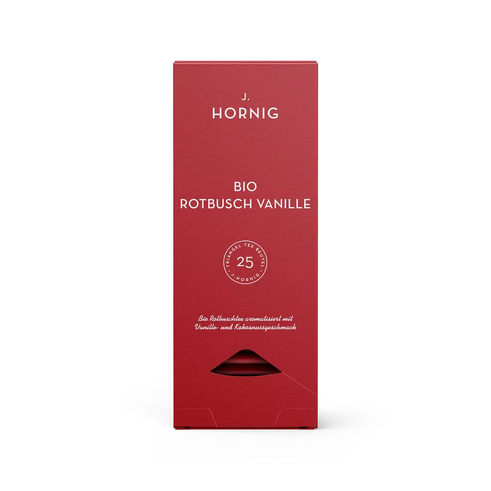 j-hornig-bio-rotbusch-vanille-25-pyramidenbeutel-rooibos-tee image 1