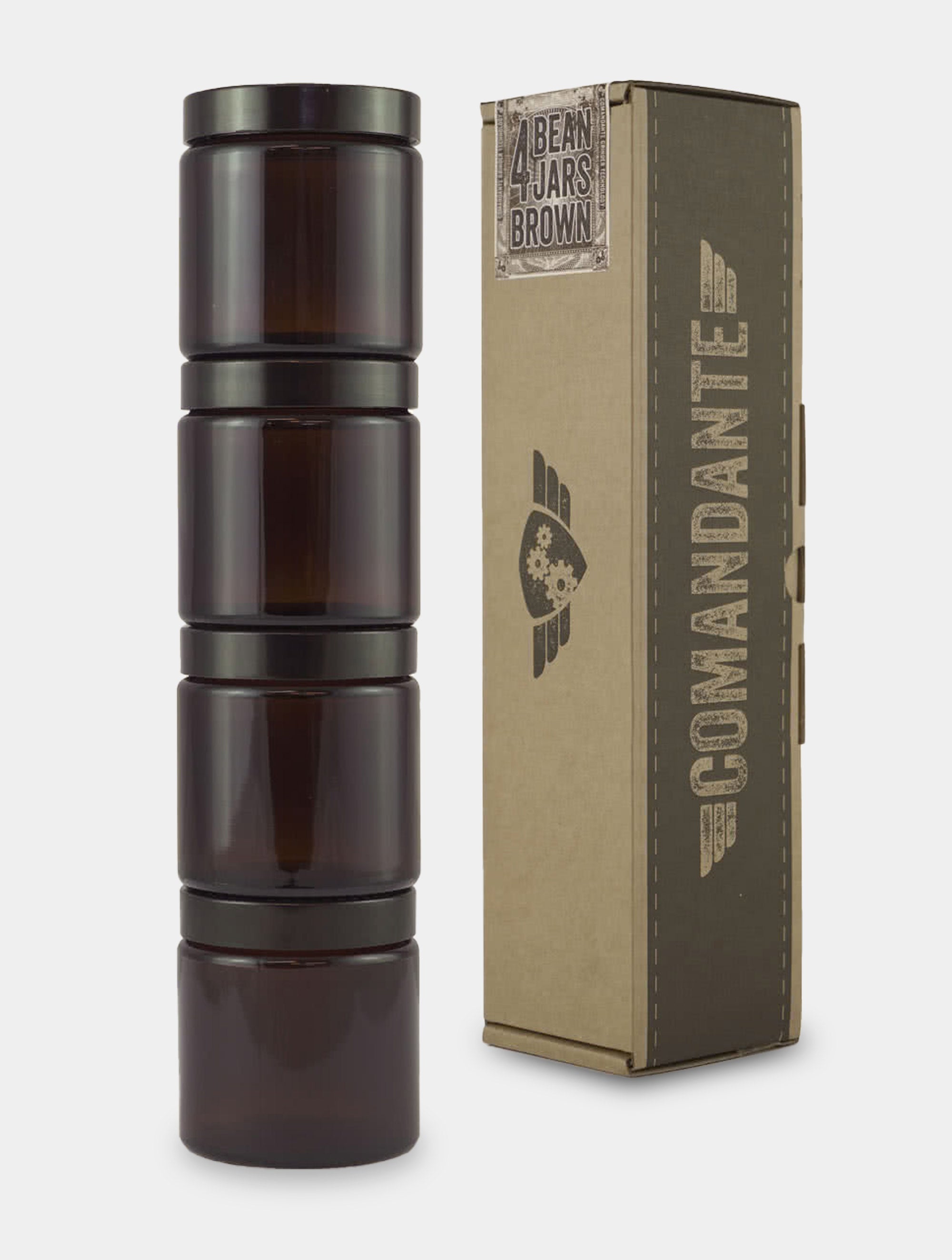 supremo-comandante-glas-braun-4er-pack-mit-deckel image 1
