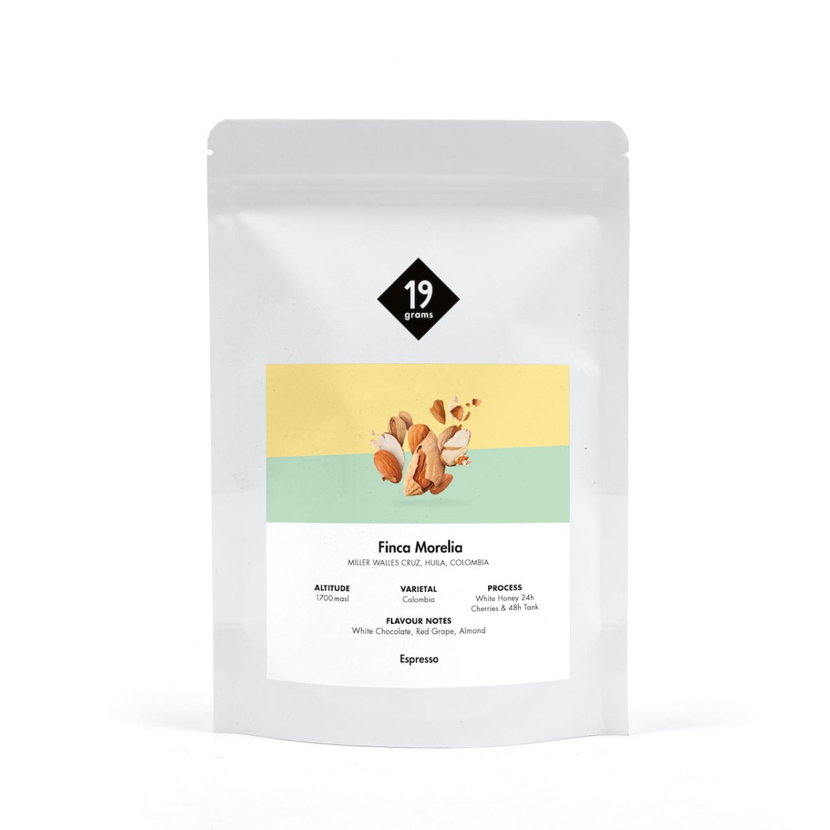 19grams-finca-morelia-white-honey-kolumbien-espresso image 1
