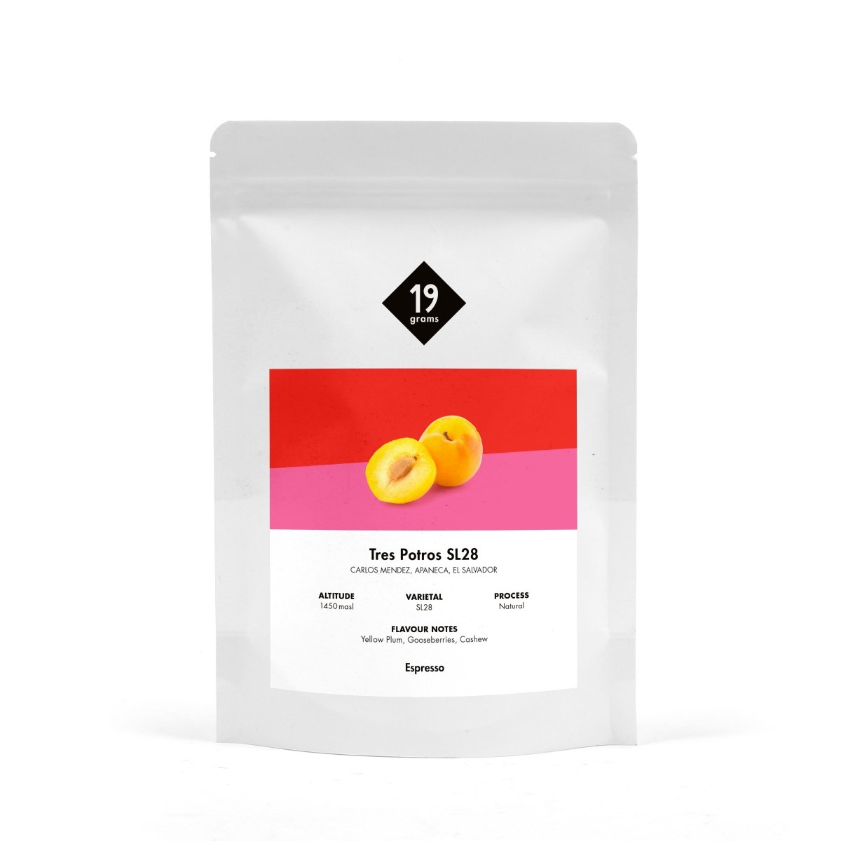 19grams-los-tres-potros-sl28-el-salvador-espresso image 1