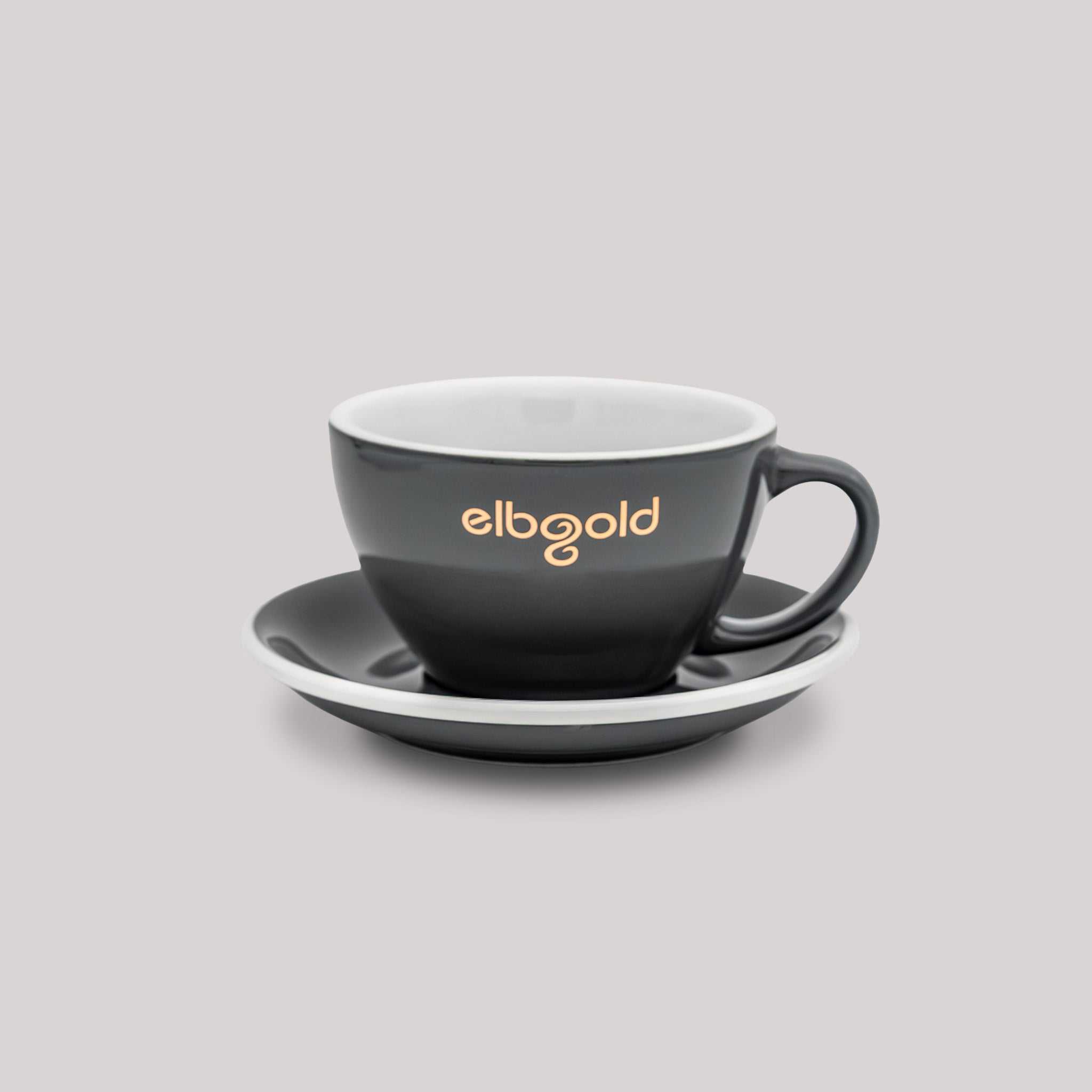 elbgold-tasse-caf-latte-grau-gold-300ml-loveramics-egg image 1
