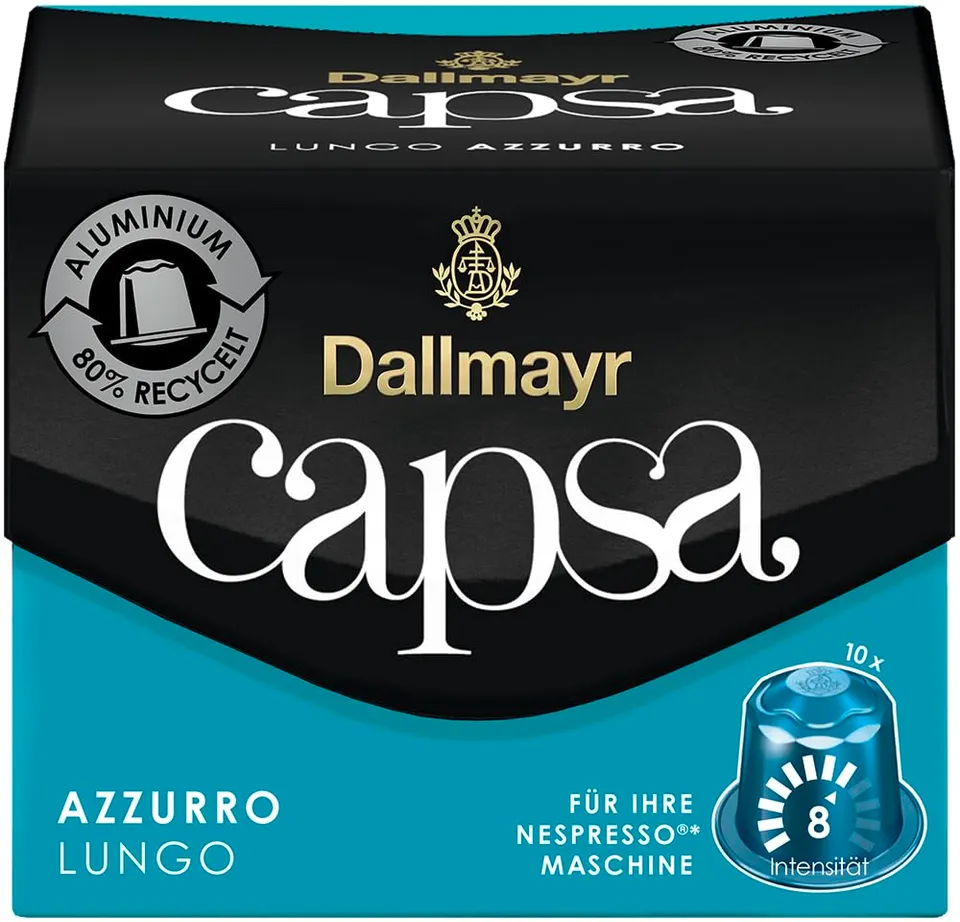 dallmayr-capsa-lungo-azzurro-nespresso-kompatible-kaffeekapseln-10x-56g-intensit image 1