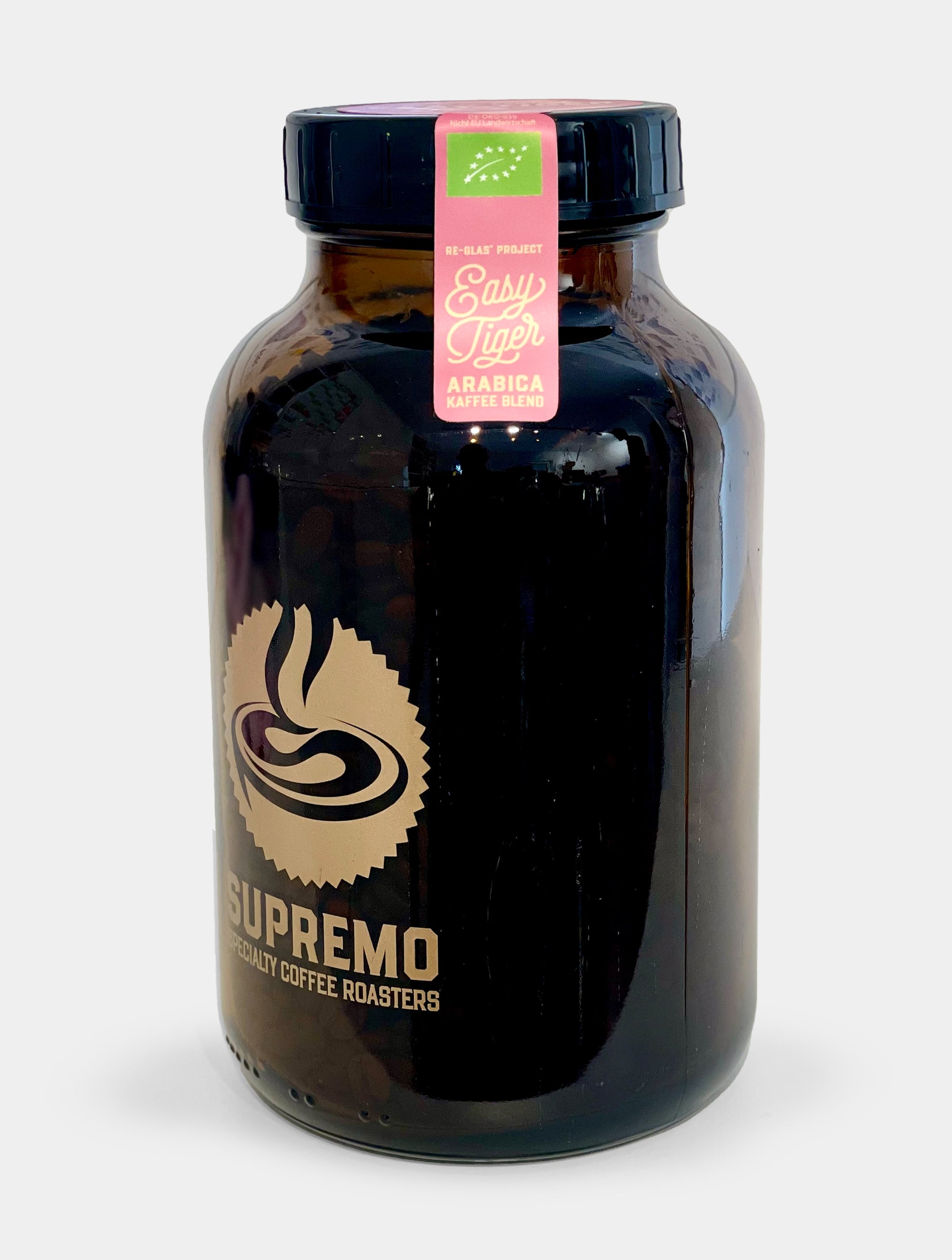 supremo-easy-tiger-re-glas-kaffee-blend-bio-100-arabica image 2