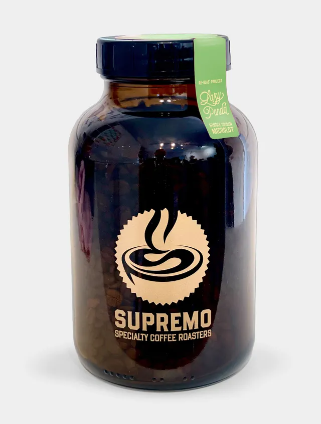 supremo-re-glas-lazy-panda-omni-roast-brasilien-yellow-bourbon image 1