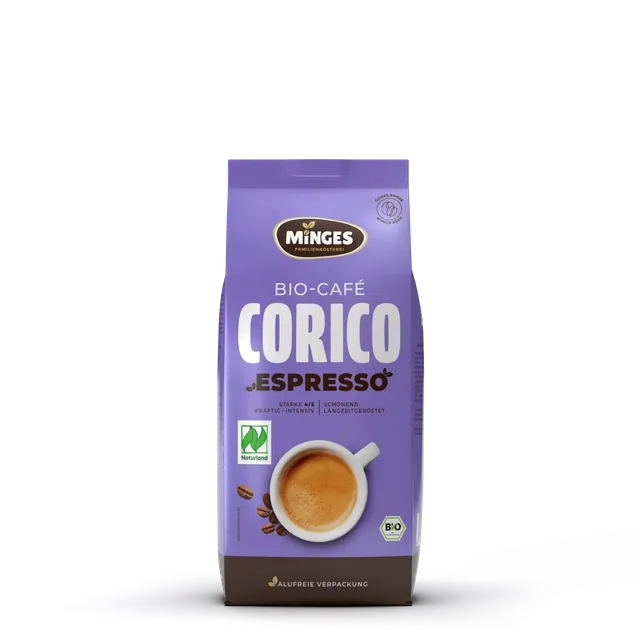 minges-corico-espresso-bio-naturland-ganze-bohne-500-g image 1