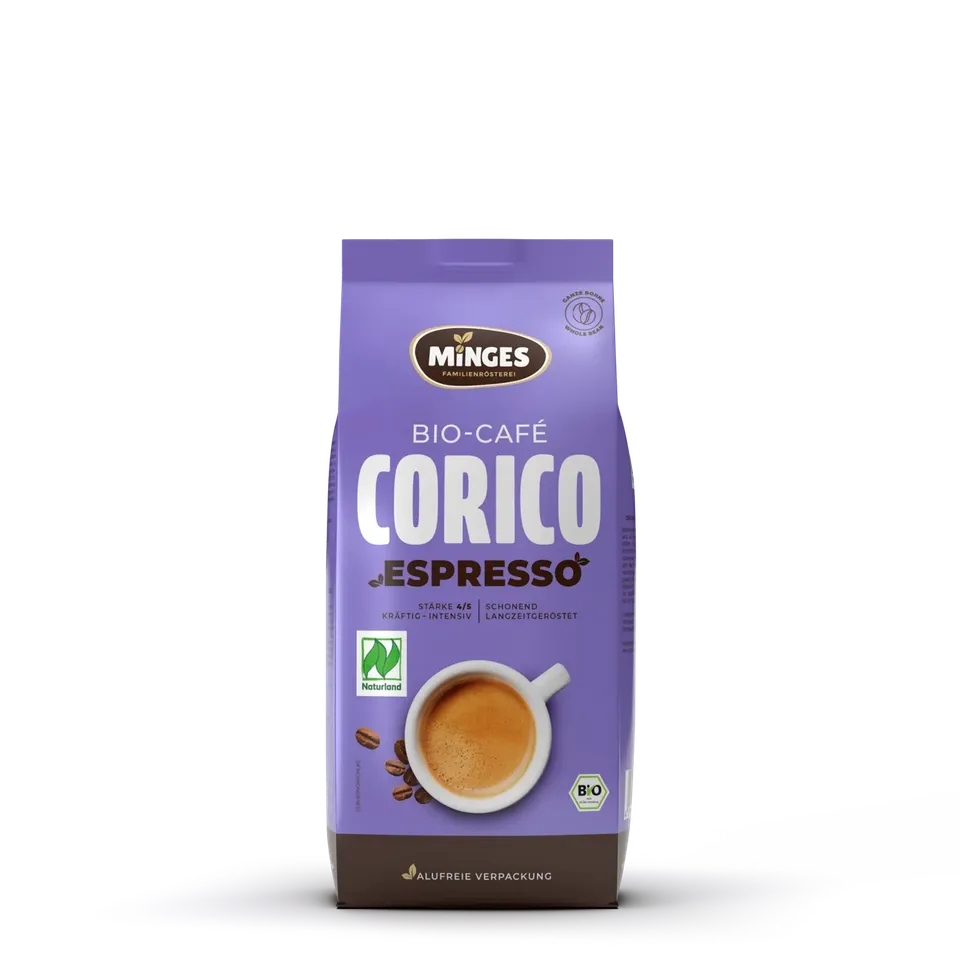 minges-corico-espresso-bio-naturland-ganze-bohne-500-g image 1